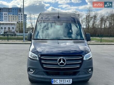 Синий Мерседес Sprinter, объемом двигателя 2.99 л и пробегом 158 тыс. км за 46400 $, фото 1 на Automoto.ua