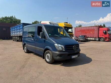 Синий Мерседес Sprinter, объемом двигателя 2.14 л и пробегом 375 тыс. км за 15900 $, фото 1 на Automoto.ua