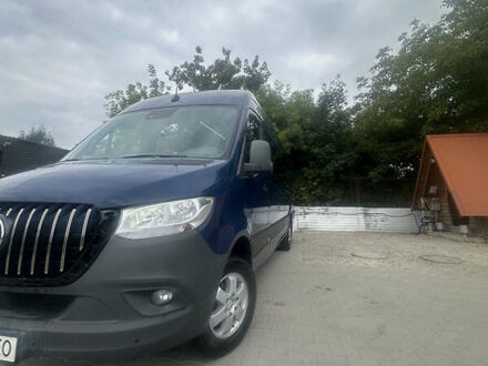Мерседес Sprinter 2019 в Черновцах на Automoto.ua Синий Мерседес Sprinter, объемом двигателя 3 л и пробегом 414 тыс. км за 56725 $, фото 1 на Automoto.ua
