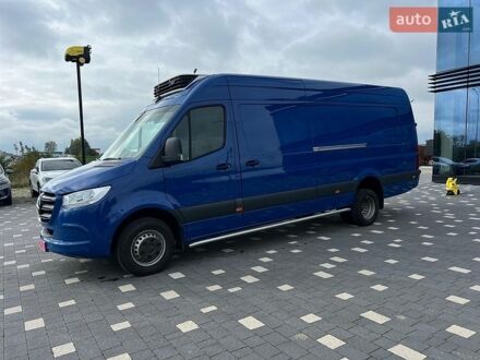 Синий Мерседес Sprinter, объемом двигателя 3 л и пробегом 202 тыс. км за 56700 $, фото 1 на Automoto.ua