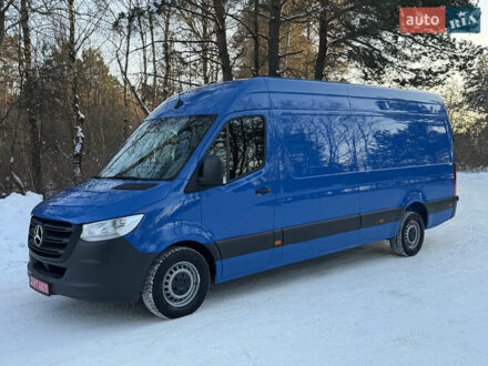Синий Мерседес Sprinter, объемом двигателя 2.99 л и пробегом 255 тыс. км за 29999 $, фото 1 на Automoto.ua