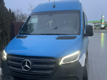 Синий Мерседес Sprinter, объемом двигателя 2.2 л и пробегом 287 тыс. км за 39700 $, фото 1 на Automoto.ua