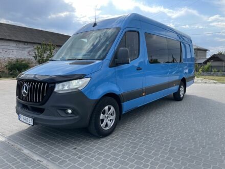 Синій Мерседес Sprinter, об'ємом двигуна 3 л та пробігом 500 тис. км за 45000 $, фото 1 на Automoto.ua