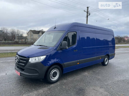 Синий Мерседес Sprinter, объемом двигателя 2.2 л и пробегом 400 тыс. км за 24700 $, фото 1 на Automoto.ua