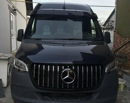 Синий Мерседес Sprinter, объемом двигателя 2.14 л и пробегом 293 тыс. км за 38500 $, фото 1 на Automoto.ua