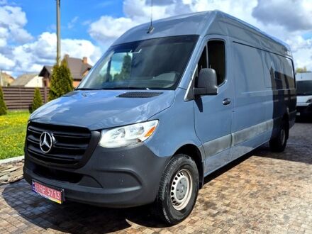 Синий Мерседес Sprinter, объемом двигателя 3 л и пробегом 107 тыс. км за 33000 $, фото 1 на Automoto.ua
