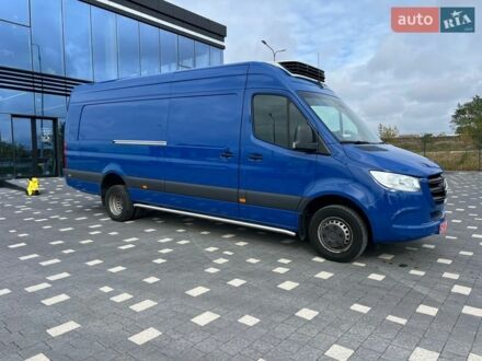 Синий Мерседес Sprinter, объемом двигателя 3 л и пробегом 202 тыс. км за 57000 $, фото 1 на Automoto.ua