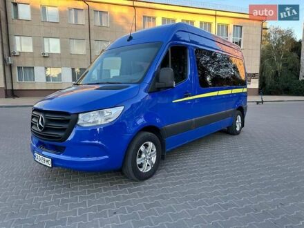 Мерседес Sprinter 2019 в Киеве на Automoto.ua Синий Мерседес Sprinter, объемом двигателя 2.14 л и пробегом 176 тыс. км за 28600 $, фото 1 на Automoto.ua