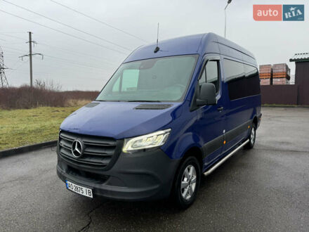 Мерседес Sprinter 2019 у Виноградове на Automoto.ua Синій Мерседес Sprinter, об'ємом двигуна 2.14 л та пробігом 260 тис. км за 33500 $, фото 1 на Automoto.ua