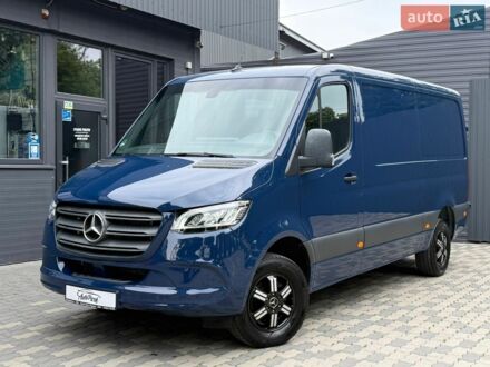 Синий Мерседес Sprinter, объемом двигателя 3 л и пробегом 151 тыс. км за 37500 $, фото 1 на Automoto.ua