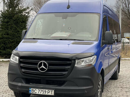 Синій Мерседес Sprinter, об'ємом двигуна 2.14 л та пробігом 385 тис. км за 35154 $, фото 1 на Automoto.ua