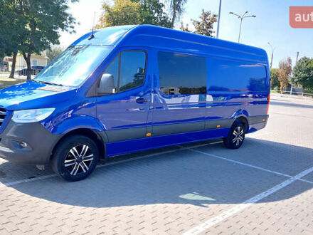 Синій Мерседес Sprinter, об'ємом двигуна 0 л та пробігом 220 тис. км за 35000 $, фото 1 на Automoto.ua