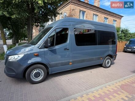 Синий Мерседес Sprinter, объемом двигателя 2.2 л и пробегом 108 тыс. км за 36500 $, фото 1 на Automoto.ua