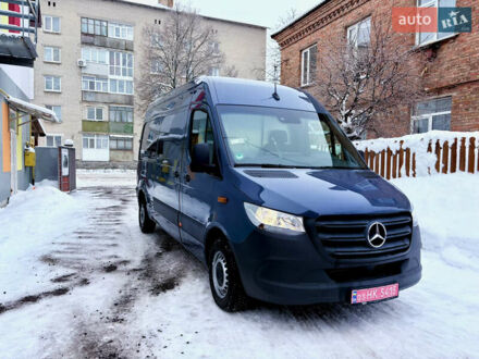 Синий Мерседес Sprinter, объемом двигателя 2.2 л и пробегом 99 тыс. км за 24997 $, фото 1 на Automoto.ua