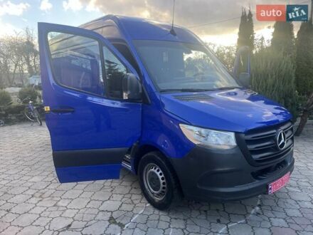 Синий Мерседес Sprinter, объемом двигателя 2.2 л и пробегом 161 тыс. км за 22800 $, фото 1 на Automoto.ua