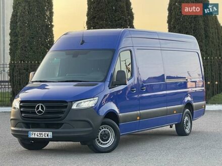 Мерседес Sprinter 2021 у Дубно на Automoto.ua Синій Мерседес Sprinter, об'ємом двигуна 1.95 л та пробігом 296 тис. км за 29550 $, фото 1 на Automoto.ua