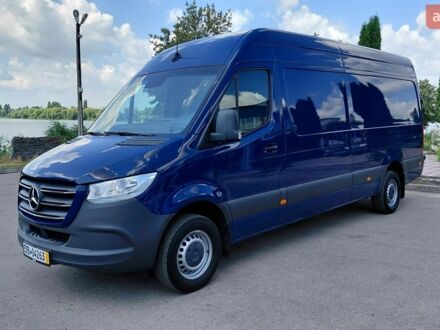 Синий Мерседес Sprinter, объемом двигателя 2.14 л и пробегом 198 тыс. км за 28800 $, фото 1 на Automoto.ua