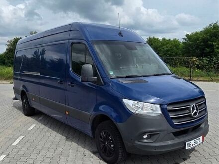 Синий Мерседес Sprinter, объемом двигателя 1.95 л и пробегом 214 тыс. км за 38500 $, фото 1 на Automoto.ua