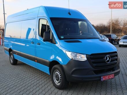 Синий Мерседес Sprinter, объемом двигателя 2 л и пробегом 71 тыс. км за 36200 $, фото 1 на Automoto.ua