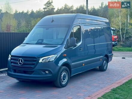 Синій Мерседес Sprinter, об'ємом двигуна 2 л та пробігом 64 тис. км за 34900 $, фото 1 на Automoto.ua