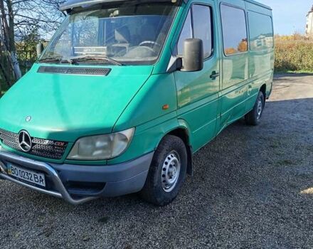 Зеленый Мерседес Sprinter, объемом двигателя 2.69 л и пробегом 359 тыс. км за 6000 $, фото 13 на Automoto.ua