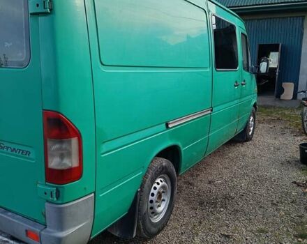 Зеленый Мерседес Sprinter, объемом двигателя 2.69 л и пробегом 359 тыс. км за 6000 $, фото 9 на Automoto.ua