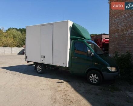 Зеленый Мерседес Sprinter, объемом двигателя 2.69 л и пробегом 450 тыс. км за 9900 $, фото 5 на Automoto.ua