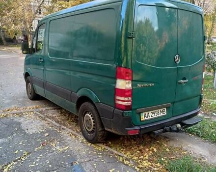 Зеленый Мерседес Sprinter, объемом двигателя 2.2 л и пробегом 287 тыс. км за 9700 $, фото 9 на Automoto.ua