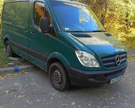 Зеленый Мерседес Sprinter, объемом двигателя 2.2 л и пробегом 287 тыс. км за 9700 $, фото 8 на Automoto.ua