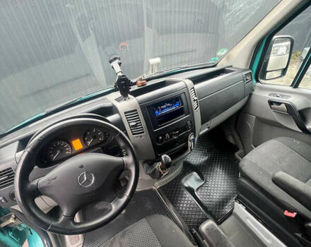 Зелений Мерседес Sprinter, об'ємом двигуна 2.14 л та пробігом 209 тис. км за 15500 $, фото 10 на Automoto.ua