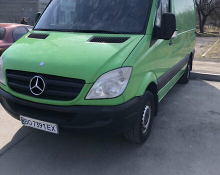 Зеленый Мерседес Sprinter, объемом двигателя 2.15 л и пробегом 430 тыс. км за 10200 $, фото 5 на Automoto.ua