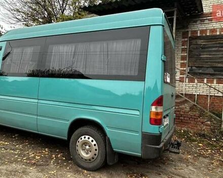 Зеленый Мерседес Sprinter, объемом двигателя 2.9 л и пробегом 770 тыс. км за 7500 $, фото 1 на Automoto.ua