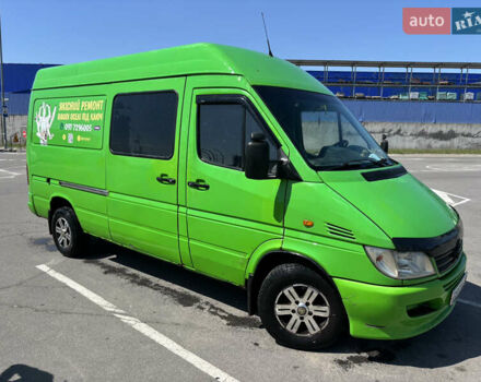 Зелений Мерседес Sprinter, об'ємом двигуна 2.2 л та пробігом 601 тис. км за 6250 $, фото 1 на Automoto.ua