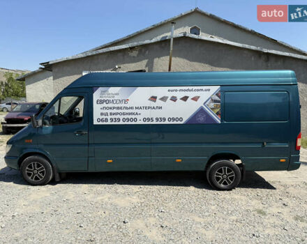 Зелений Мерседес Sprinter, об'ємом двигуна 2.2 л та пробігом 230 тис. км за 12300 $, фото 1 на Automoto.ua