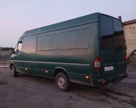 Зеленый Мерседес Sprinter, объемом двигателя 2.15 л и пробегом 6 тыс. км за 6000 $, фото 1 на Automoto.ua