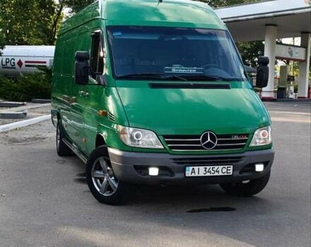 Зеленый Мерседес Sprinter, объемом двигателя 2.7 л и пробегом 540 тыс. км за 16700 $, фото 36 на Automoto.ua