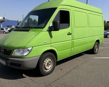 Зелений Мерседес Sprinter, об'ємом двигуна 2.2 л та пробігом 134 тис. км за 6500 $, фото 1 на Automoto.ua