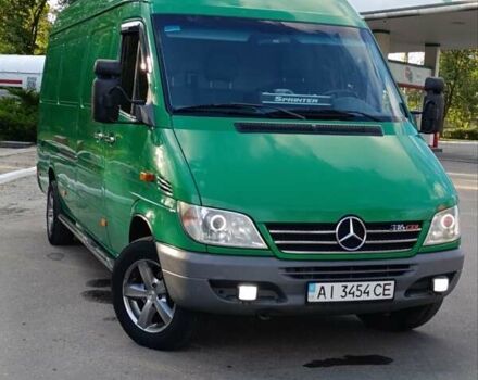 Зеленый Мерседес Sprinter, объемом двигателя 2.7 л и пробегом 540 тыс. км за 16700 $, фото 31 на Automoto.ua