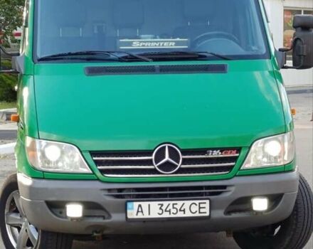 Зеленый Мерседес Sprinter, объемом двигателя 2.7 л и пробегом 540 тыс. км за 16700 $, фото 27 на Automoto.ua
