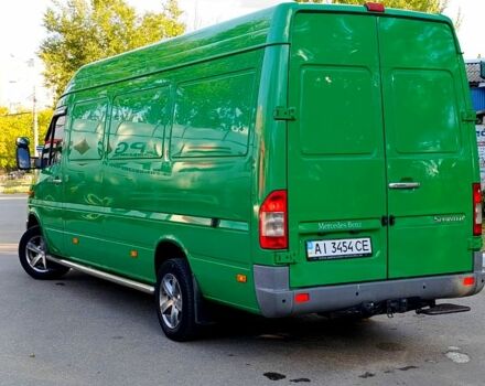 Зеленый Мерседес Sprinter, объемом двигателя 2.7 л и пробегом 540 тыс. км за 16700 $, фото 3 на Automoto.ua