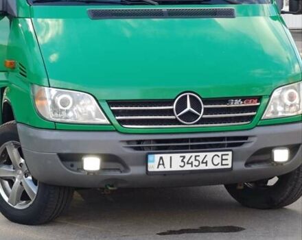 Зеленый Мерседес Sprinter, объемом двигателя 2.7 л и пробегом 540 тыс. км за 16700 $, фото 28 на Automoto.ua