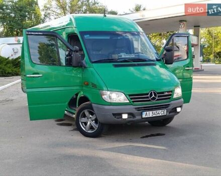 Зеленый Мерседес Sprinter, объемом двигателя 2.7 л и пробегом 540 тыс. км за 16700 $, фото 37 на Automoto.ua