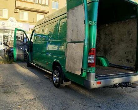 Зеленый Мерседес Sprinter, объемом двигателя 2.7 л и пробегом 540 тыс. км за 16700 $, фото 30 на Automoto.ua
