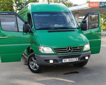 Зеленый Мерседес Sprinter, объемом двигателя 2.7 л и пробегом 540 тыс. км за 16700 $, фото 32 на Automoto.ua