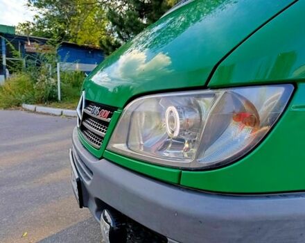 Зеленый Мерседес Sprinter, объемом двигателя 2.7 л и пробегом 540 тыс. км за 16700 $, фото 6 на Automoto.ua