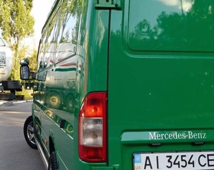 Зеленый Мерседес Sprinter, объемом двигателя 2.7 л и пробегом 540 тыс. км за 16700 $, фото 12 на Automoto.ua