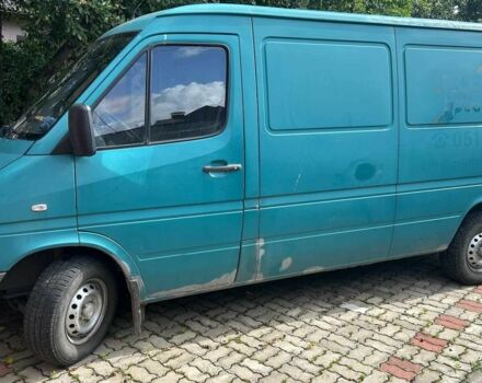 Зеленый Мерседес Sprinter, объемом двигателя 2.2 л и пробегом 191 тыс. км за 9000 $, фото 1 на Automoto.ua