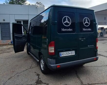 Зеленый Мерседес Sprinter, объемом двигателя 2 л и пробегом 640 тыс. км за 7800 $, фото 1 на Automoto.ua