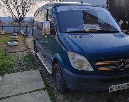 Зеленый Мерседес Sprinter, объемом двигателя 2.1 л и пробегом 4 тыс. км за 7100 $, фото 1 на Automoto.ua