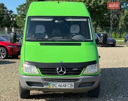 Зеленый Мерседес Sprinter, объемом двигателя 2.2 л и пробегом 212 тыс. км за 12300 $, фото 4 на Automoto.ua